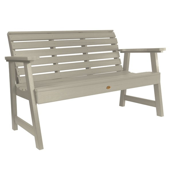 Highwood Usa 4ft Weatherly Garden Bench Outdoor Furniture for Patio, Backyard, Garden AD-BENW4-WAE - main